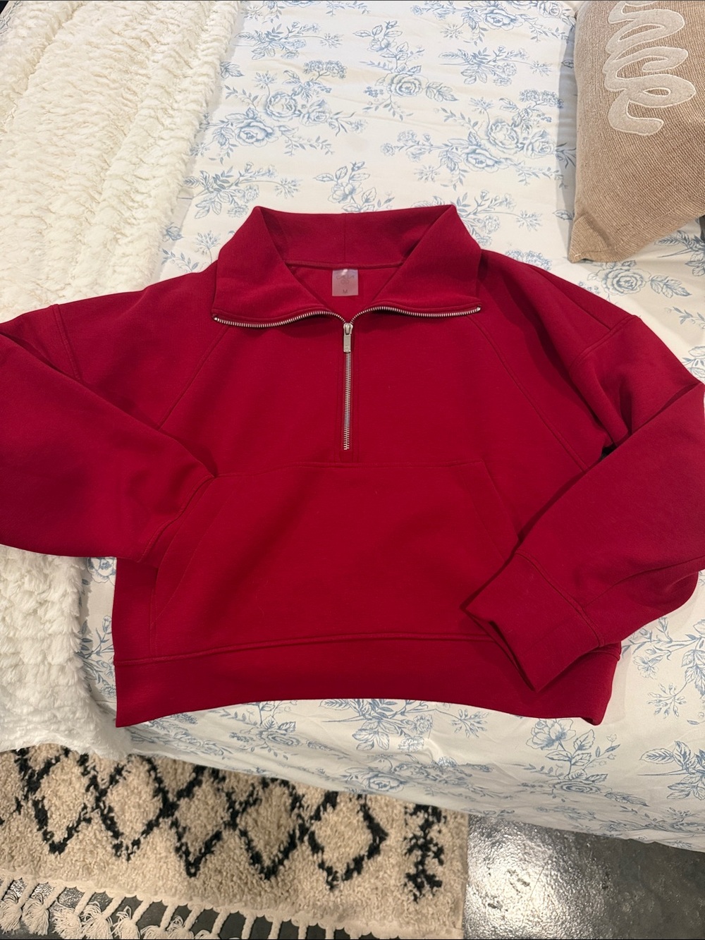 CALIA by Carrie Underwood Half-Zip Pullover - Burgundy Red